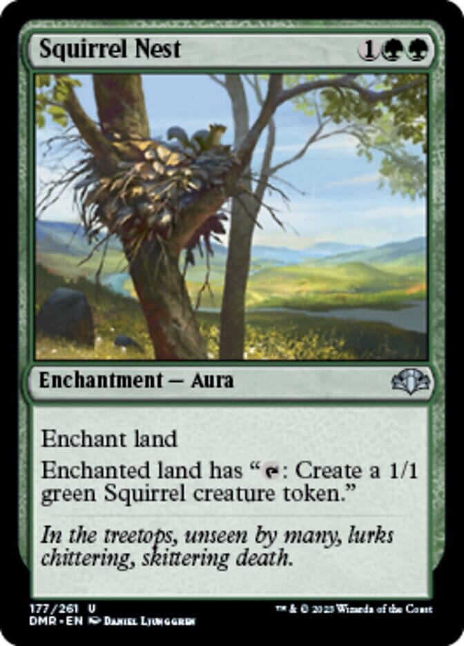 Squirrel Nest [Dominaria Remastered] MTG Single Magic: The Gathering  | Multizone: Comics And Games