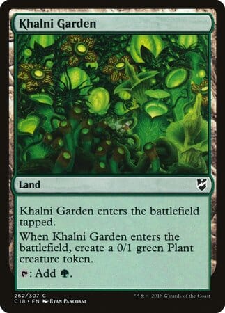 Khalni Garden [Commander 2018] MTG Single Magic: The Gathering  | Multizone: Comics And Games