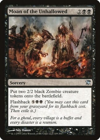 Moan of the Unhallowed [Innistrad] MTG Single Magic: The Gathering  | Multizone: Comics And Games