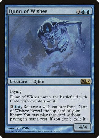 Djinn of Wishes [Magic 2010] MTG Single Magic: The Gathering  | Multizone: Comics And Games