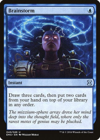 Brainstorm [Eternal Masters] MTG Single Magic: The Gathering  | Multizone: Comics And Games