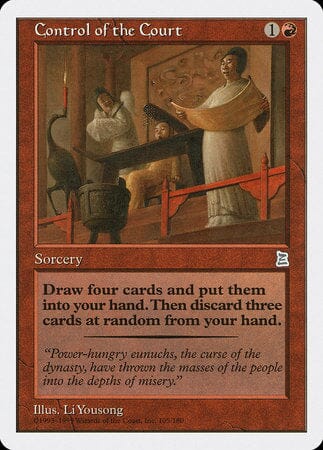 Control of the Court [Portal Three Kingdoms] MTG Single Magic: The Gathering  | Multizone: Comics And Games
