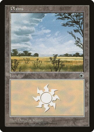 Plains (Clouds Left) [Portal] MTG Single Magic: The Gathering  | Multizone: Comics And Games