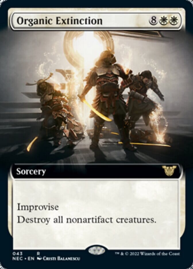 Organic Extinction (Extended) [Kamigawa: Neon Dynasty Commander] MTG Single Magic: The Gathering  | Multizone: Comics And Games