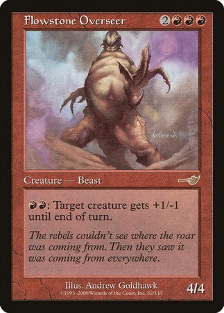 Flowstone Overseer [Nemesis] MTG Single Magic: The Gathering  | Multizone: Comics And Games