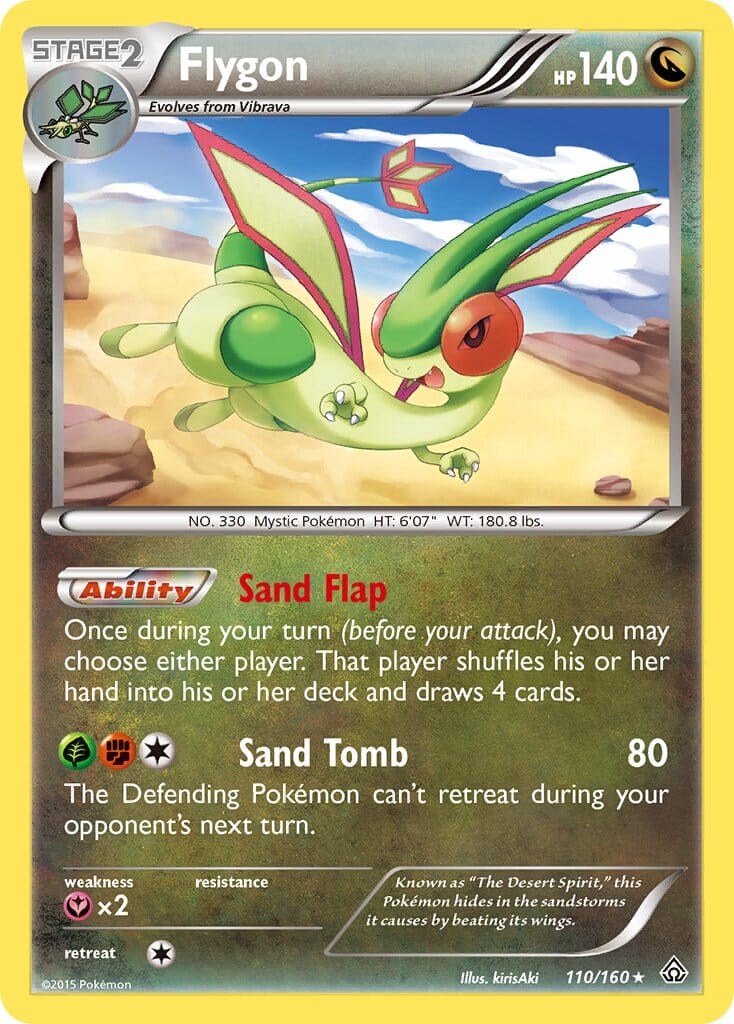 Flygon (110/160) (Cosmos Holo) (Blister Exclusive) [XY: Primal Clash] Pokemon Single Pokémon  | Multizone: Comics And Games