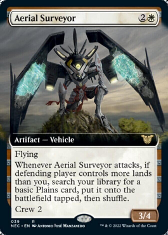 Aerial Surveyor (Extended) [Kamigawa: Neon Dynasty Commander] MTG Single Magic: The Gathering  | Multizone: Comics And Games