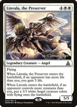 Linvala, the Preserver [Oath of the Gatewatch Promos] MTG Single Magic: The Gathering  | Multizone: Comics And Games