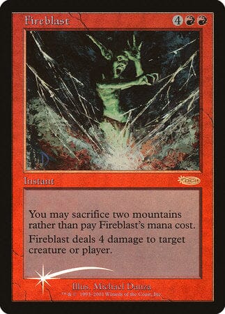 Fireblast [Friday Night Magic 2001] MTG Single Magic: The Gathering  | Multizone: Comics And Games