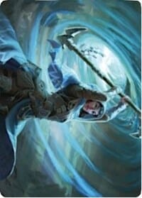 Sea Gate Stormcaller Art Card [Zendikar Rising Art Series] MTG Single Magic: The Gathering  | Multizone: Comics And Games