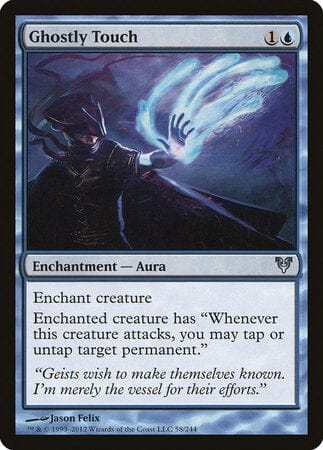 Ghostly Touch [Avacyn Restored] MTG Single Magic: The Gathering  | Multizone: Comics And Games