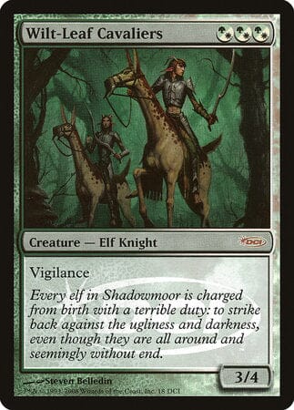 Wilt-Leaf Cavaliers [Gateway 2008] MTG Single Magic: The Gathering  | Multizone: Comics And Games