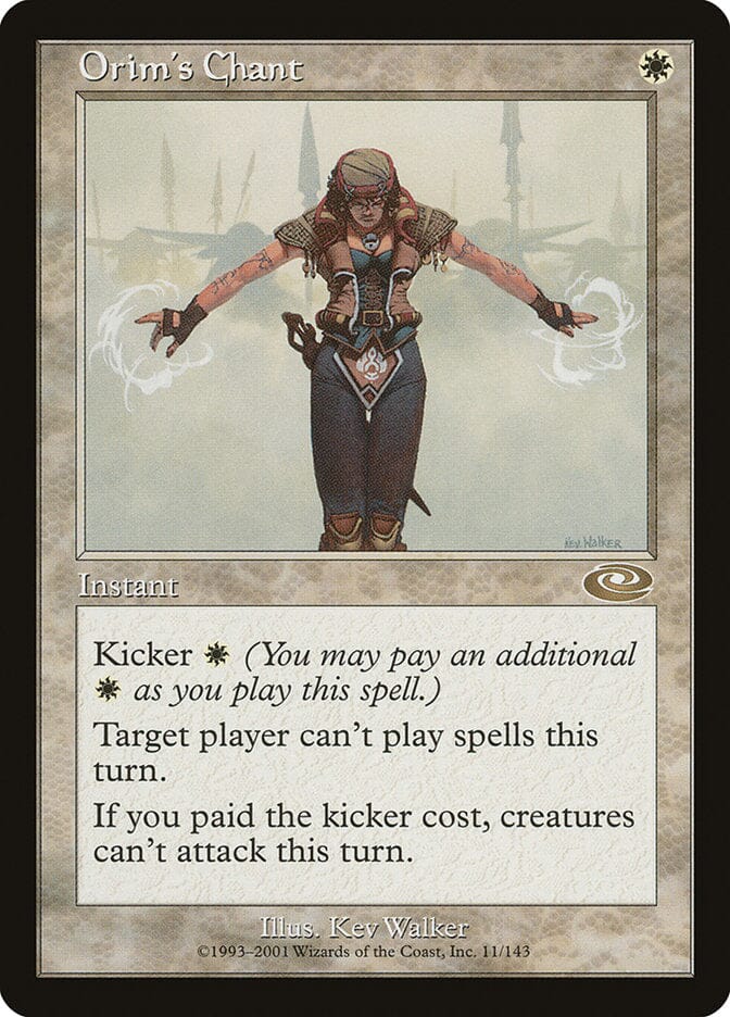 Orim's Chant [Planeshift] MTG Single Magic: The Gathering  | Multizone: Comics And Games