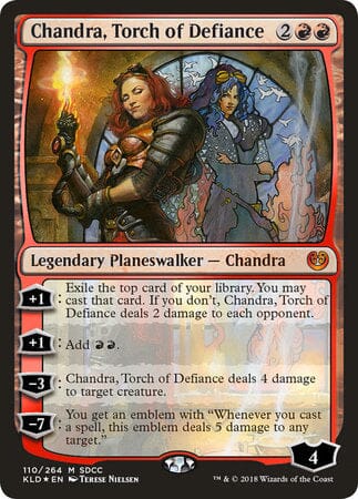 Chandra, Torch of Defiance (SDCC 2018 EXCLUSIVE) [San Diego Comic-Con 2018] MTG Single Magic: The Gathering  | Multizone: Comics And Games