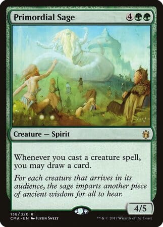 Primordial Sage [Commander Anthology] MTG Single Magic: The Gathering  | Multizone: Comics And Games