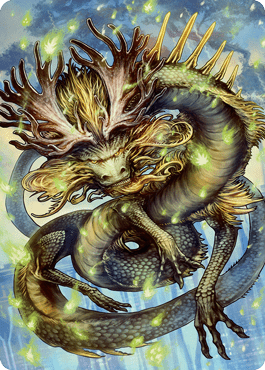 Kura, the Boundless Sky Art Card [Kamigawa: Neon Dynasty Art Series] MTG Single Magic: The Gathering  | Multizone: Comics And Games