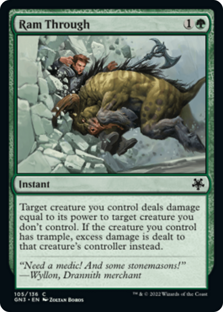 Ram Through [Game Night: Free-for-All] MTG Single Magic: The Gathering  | Multizone: Comics And Games