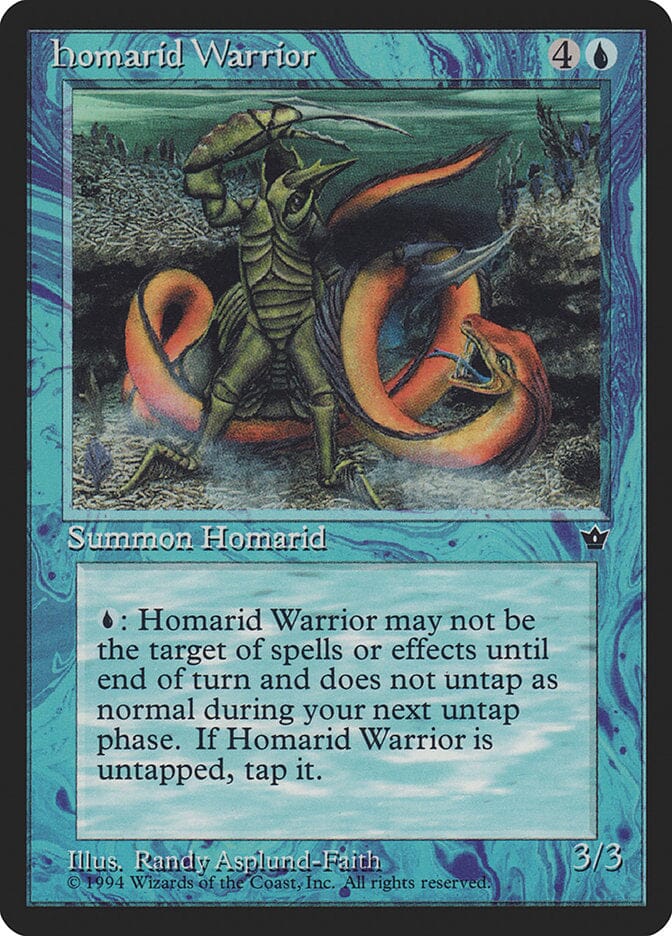 Homarid Warrior (Randy Asplund-Faith) [Fallen Empires] MTG Single Magic: The Gathering  | Multizone: Comics And Games