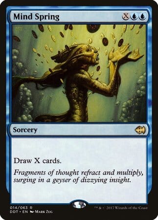 Mind Spring [Duel Decks: Merfolk vs. Goblins] MTG Single Magic: The Gathering  | Multizone: Comics And Games