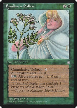 Fyndhorn Pollen [Ice Age] MTG Single Magic: The Gathering  | Multizone: Comics And Games