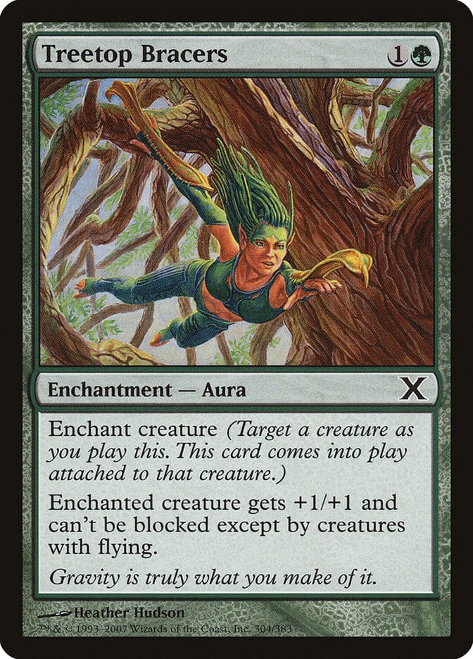 Treetop Bracers [Tenth Edition] MTG Single Magic: The Gathering  | Multizone: Comics And Games