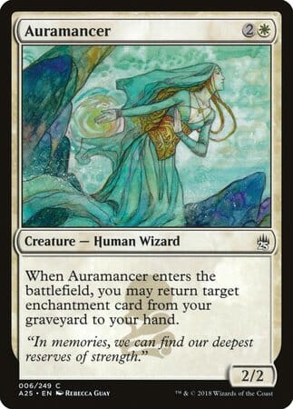 Auramancer [Masters 25] MTG Single Magic: The Gathering  | Multizone: Comics And Games