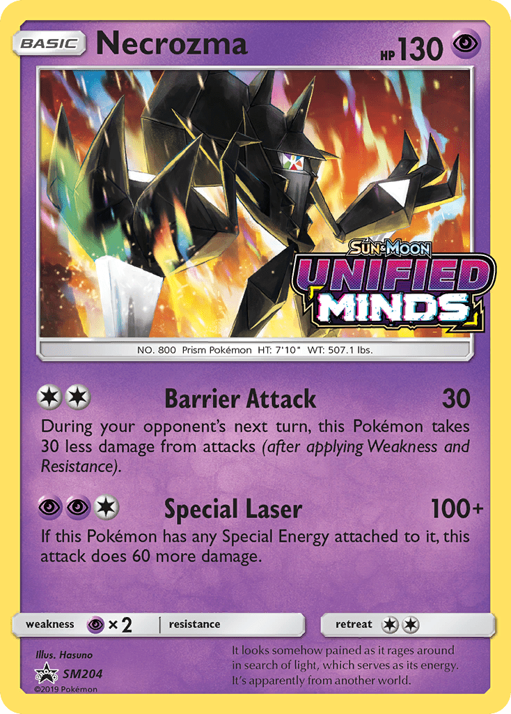 Necrozma (SM204) [Sun & Moon: Black Star Promos] Pokemon Single Pokémon  | Multizone: Comics And Games