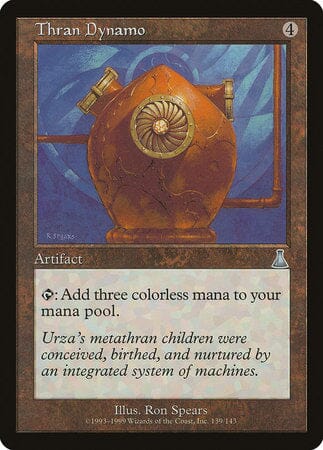 Thran Dynamo [Urza's Destiny] MTG Single Magic: The Gathering  | Multizone: Comics And Games