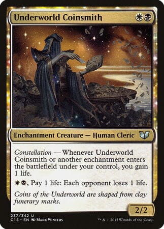 Underworld Coinsmith [Commander 2015] MTG Single Magic: The Gathering  | Multizone: Comics And Games