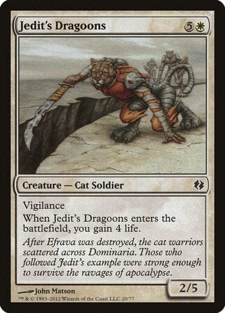 Jedit's Dragoons [Duel Decks: Venser vs. Koth] MTG Single Magic: The Gathering  | Multizone: Comics And Games