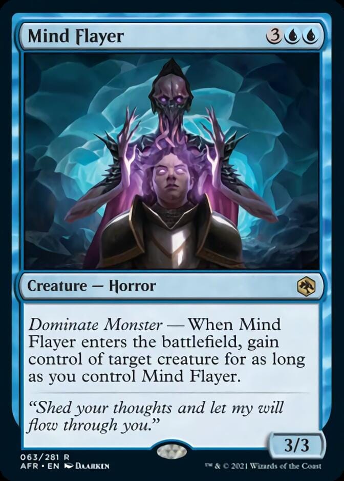 Mind Flayer [Dungeons & Dragons: Adventures in the Forgotten Realms] MTG Single Magic: The Gathering  | Multizone: Comics And Games