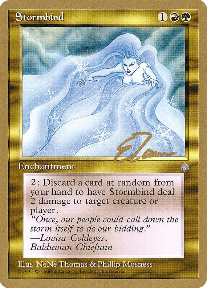 Stormbind (Eric Tam) [Pro Tour Collector Set] MTG Single Magic: The Gathering  | Multizone: Comics And Games