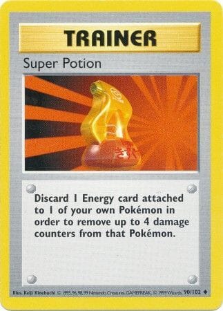 Super Potion (90/102) [Base Set Shadowless Unlimited] Pokemon Single Pokémon  | Multizone: Comics And Games