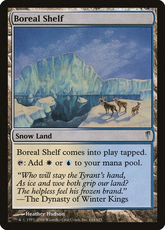 Boreal Shelf [Coldsnap] MTG Single Magic: The Gathering  | Multizone: Comics And Games