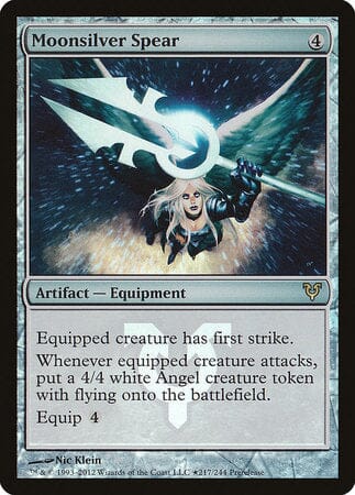 Moonsilver Spear [Avacyn Restored Promos] MTG Single Magic: The Gathering  | Multizone: Comics And Games