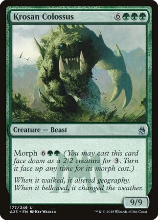 Krosan Colossus [Masters 25] MTG Single Magic: The Gathering  | Multizone: Comics And Games
