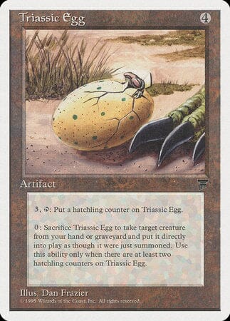 Triassic Egg [Chronicles] MTG Single Magic: The Gathering  | Multizone: Comics And Games
