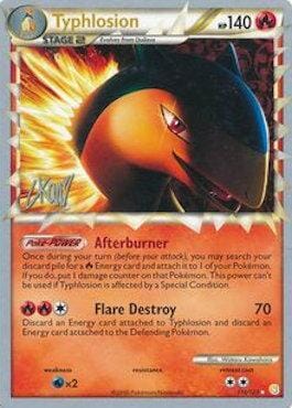 Typhlosion (110/123) (Reshiphlosion - Christopher Kan) [World Championships 2011] Pokemon Single Pokémon  | Multizone: Comics And Games