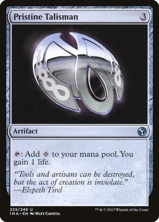 Pristine Talisman [Iconic Masters] MTG Single Magic: The Gathering  | Multizone: Comics And Games