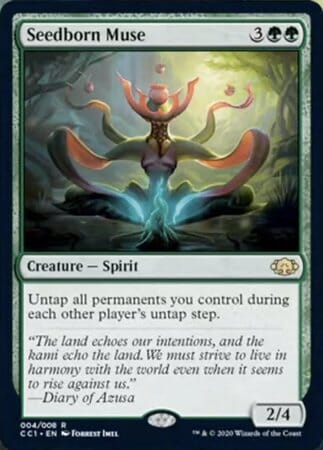 Seedborn Muse [Commander Collection: Green] MTG Single Magic: The Gathering  | Multizone: Comics And Games