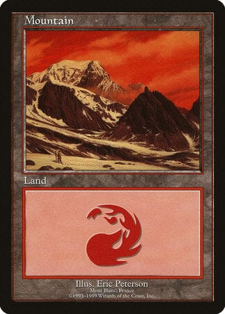 Mountain - Mont Blanc [European Land Program] MTG Single Magic: The Gathering  | Multizone: Comics And Games