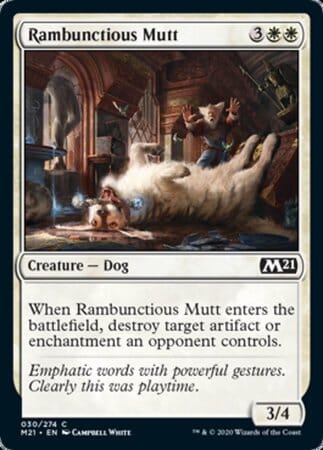 Rambunctious Mutt [Core Set 2021] MTG Single Magic: The Gathering  | Multizone: Comics And Games