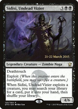 Sidisi, Undead Vizier [Dragons of Tarkir Promos] MTG Single Magic: The Gathering  | Multizone: Comics And Games