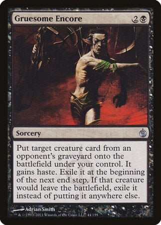 Gruesome Encore [Mirrodin Besieged] MTG Single Magic: The Gathering  | Multizone: Comics And Games