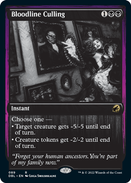 Bloodline Culling [Innistrad: Double Feature] MTG Single Magic: The Gathering  | Multizone: Comics And Games