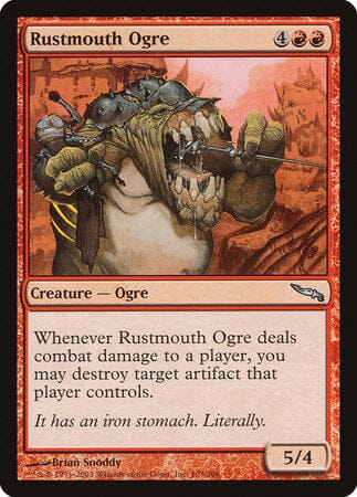 Rustmouth Ogre [Mirrodin] MTG Single Magic: The Gathering  | Multizone: Comics And Games
