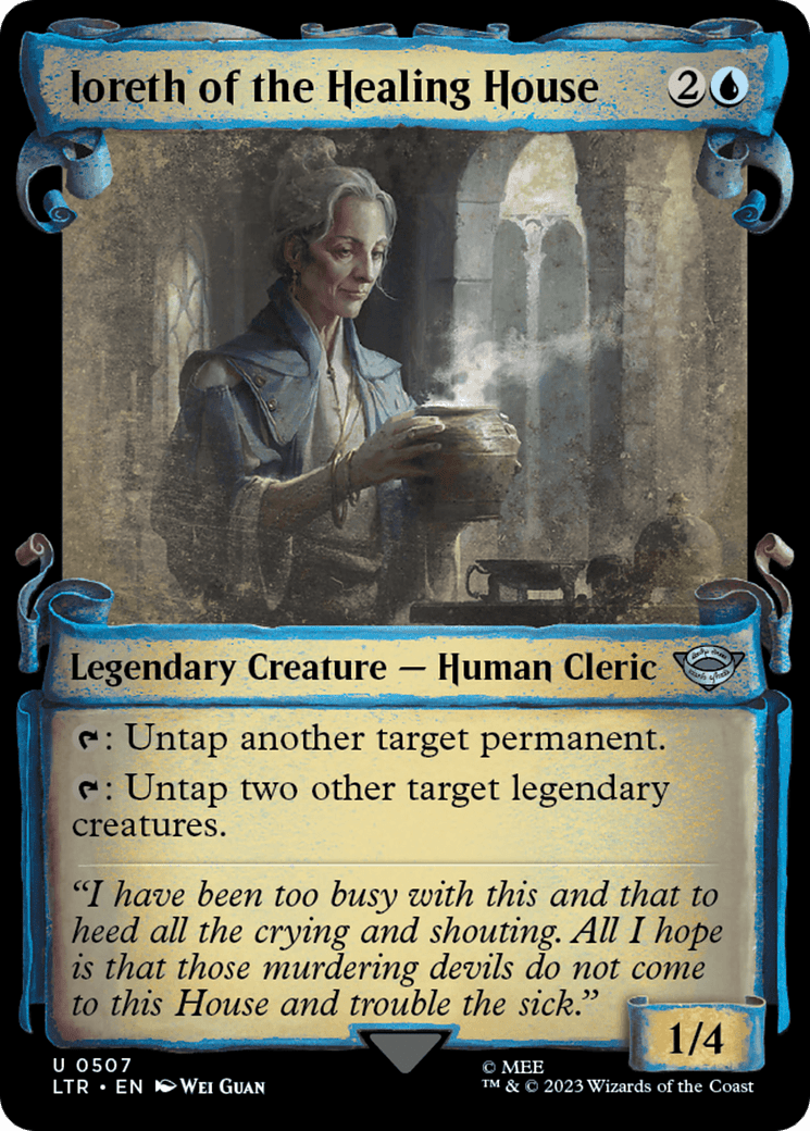 Ioreth of the Healing House [The Lord of the Rings: Tales of Middle-Earth Showcase Scrolls] MTG Single Magic: The Gathering  | Multizone: Comics And Games