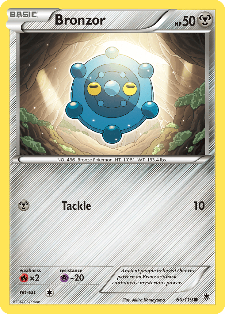 Bronzor (60/119) [XY: Phantom Forces] Pokemon Single Pokémon  | Multizone: Comics And Games