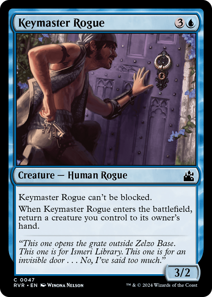 Keymaster Rogue [Ravnica Remastered] MTG Single Magic: The Gathering  | Multizone: Comics And Games