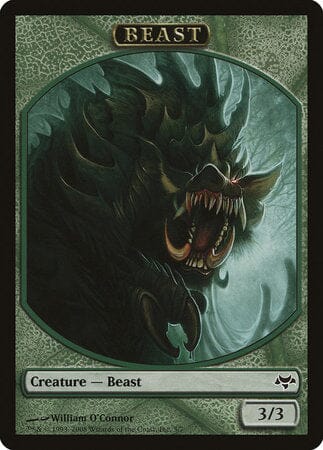 Beast Token [Eventide Tokens] MTG Single Magic: The Gathering  | Multizone: Comics And Games